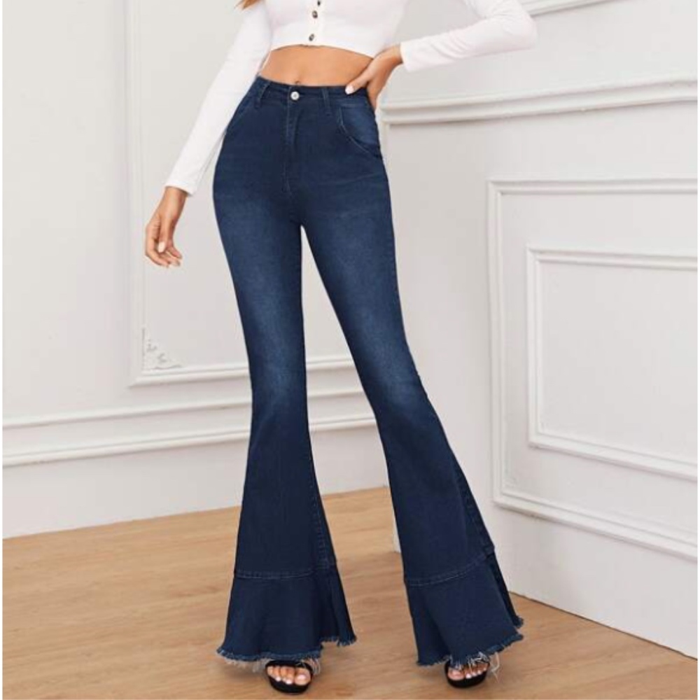 Bell bottom jeans